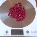 32 x alu red nipple weight.